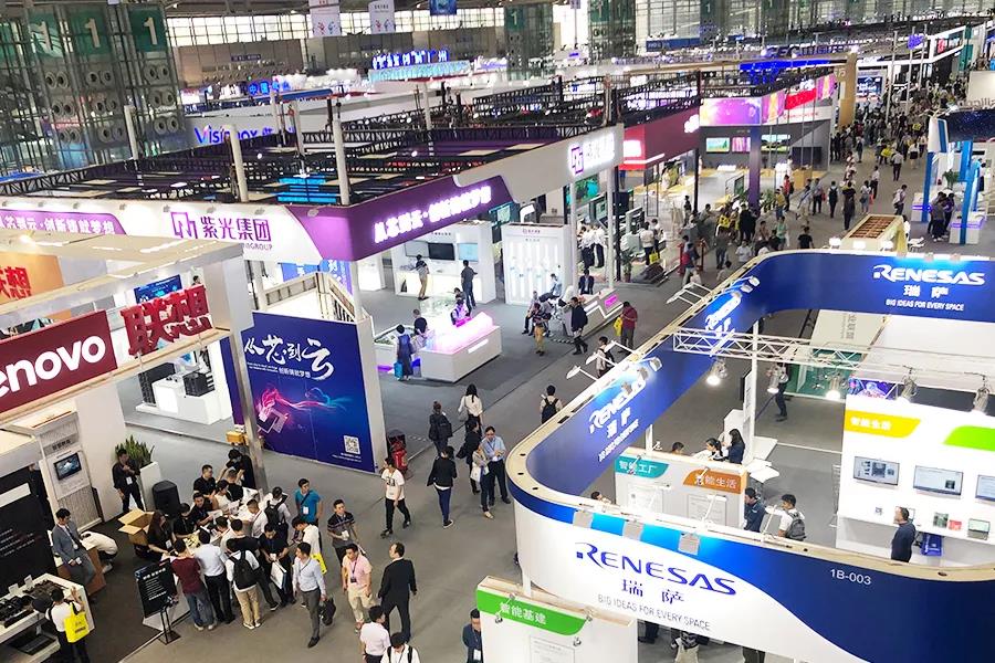 MG不朽情緣物里攜彩屏電子價簽亮相第七屆電子信息博覽會