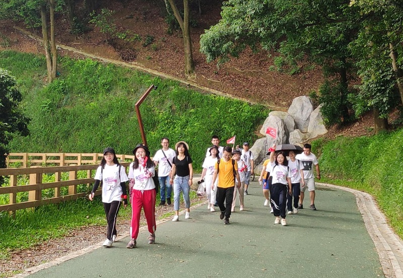 攜手并進(jìn)·沖刺2019|MG不朽情緣物里營銷中心登山拓展活動圓滿結(jié)束!