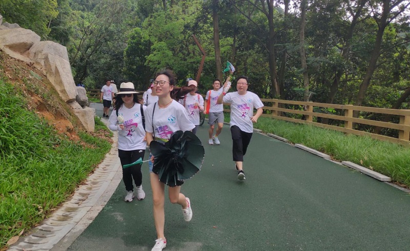 攜手并進(jìn)·沖刺2019|MG不朽情緣物里營銷中心登山拓展活動圓滿結(jié)束!