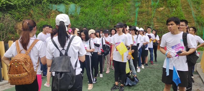 攜手并進(jìn)·沖刺2019|MG不朽情緣物里營銷中心登山拓展活動圓滿結(jié)束!