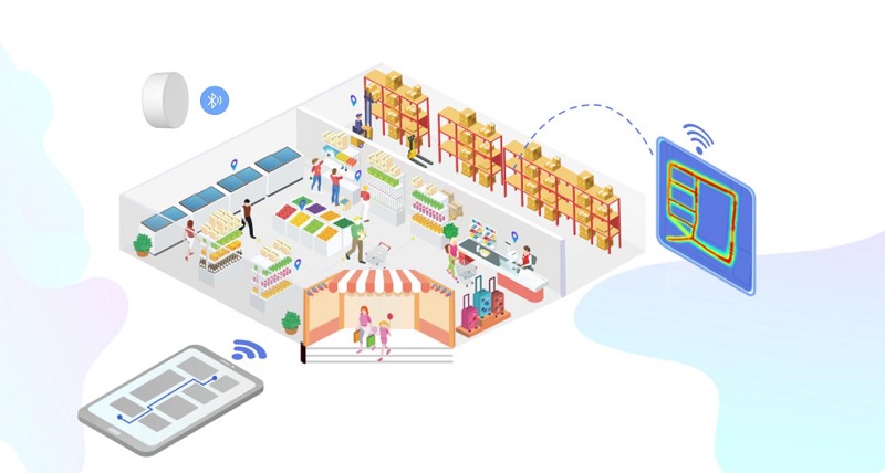 室內定位導航設備認準MG不朽情緣物里iBeacon